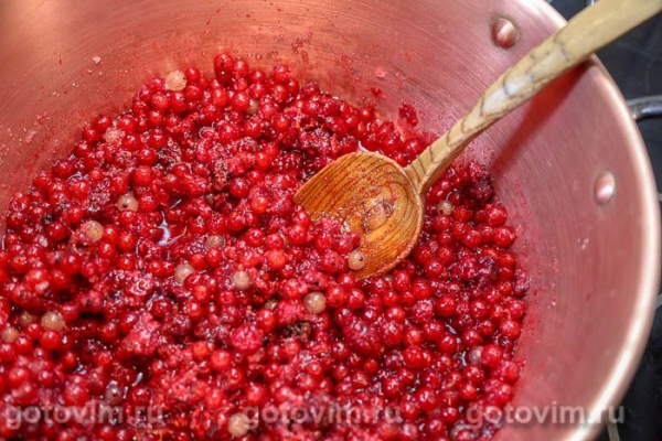 Джем из красной смородины с малиной Джем из красной смородины с малиной