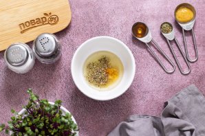 Салат из вареной свеклы с цитрусовой заправкой Салат из вареной свеклы с цитрусовой заправкой