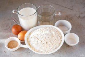 Блины на кислом молоке с дрожжами Блины на кислом молоке с дрожжами
