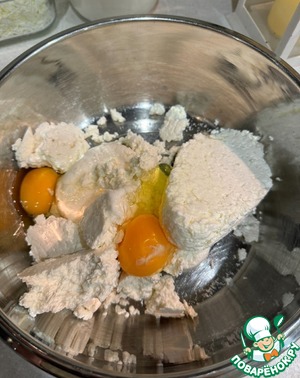 Творожная галета с белковой начинкой Творожная галета с белковой начинкой