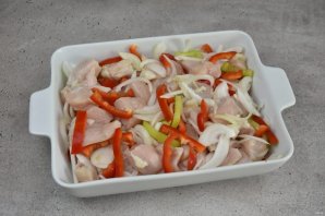 Стир-фрай из курицы