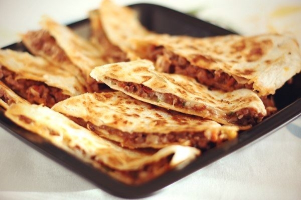 Тортилья с фаршем и сыром Тортилья с фаршем и сыром