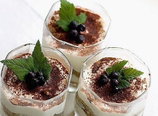 Протеиново-кофейный тирамису Протеиново-кофейный тирамису