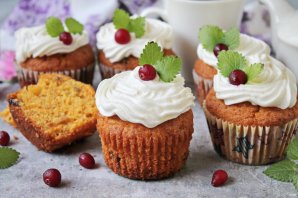 Морковные капкейки Морковные капкейки