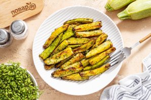 Кабачки в аэрогриле