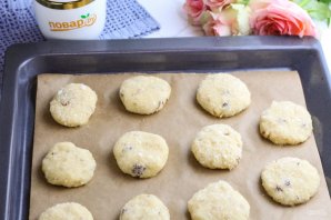 Медово-творожное печенье с орехами Медово-творожное печенье с орехами