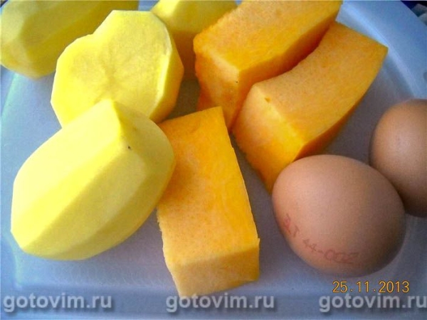 Картофельнные драники с тыквой