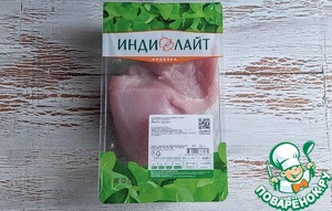 Пирог с индейкой и лисичками