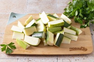 Кабачки с чесноком в духовке Кабачки с чесноком в духовке