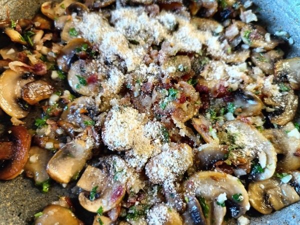 Чесночные шампиньоны с "копчёным" ароматом