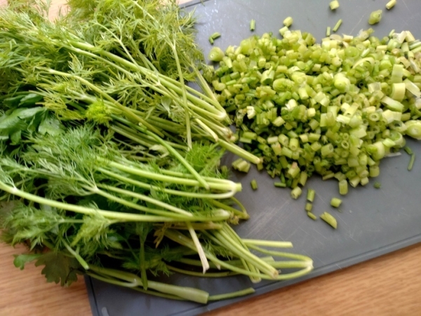 Перловка с овощами и грибами