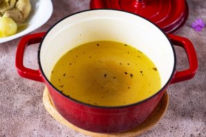 Гороховая каша с мясом