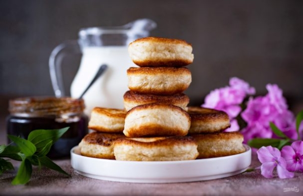 Пышные яблочные оладьи Пышные яблочные оладьи