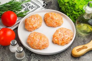 Куриные котлеты в духовке