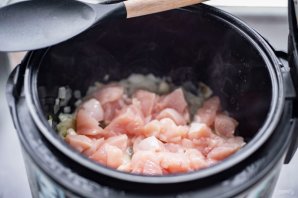 Диетический плов в мультиварке