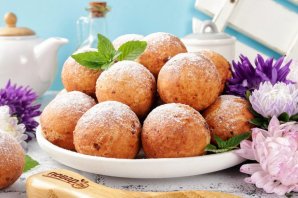 Пончики творожные за 10 минут Пончики творожные за 10 минут