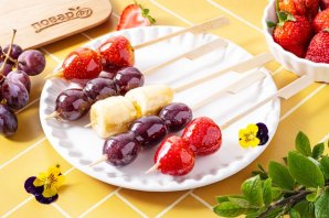 Фрукты в стекле