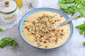 Тыквенные кексы с грецкими орехами