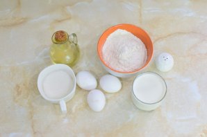 Блины на молоке