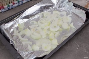 Скумбрия с картошкой в фольге в духовке Скумбрия с картошкой в фольге в духовке