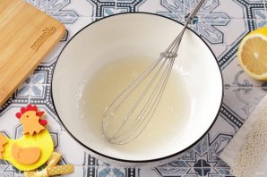 Глазурь для кулича нелипкая