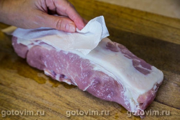 Свинина, запеченная с красной смородиной Свинина, запеченная с красной смородиной