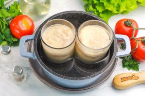 Омлет в стакане