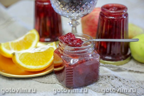 Варенья из сливы с яблоками и апельсином на агаре Варенья из сливы с яблоками и апельсином на агаре