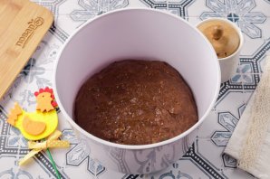 Шоколадный пасхальный кулич