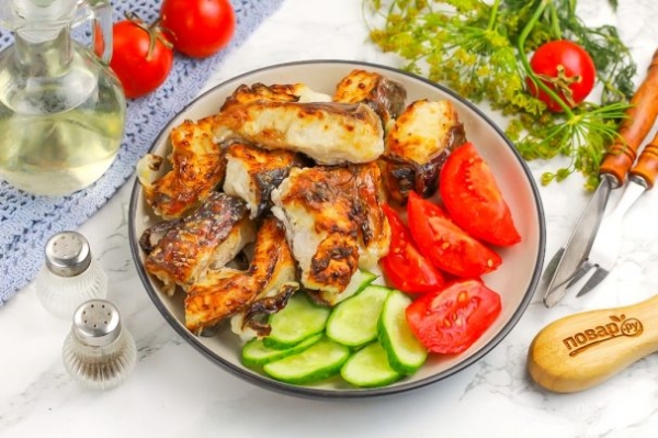 Шашлык из сома Шашлык из сома