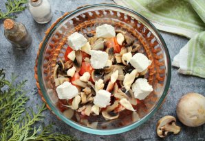 Салат "Гречанка" Салат "Гречанка"