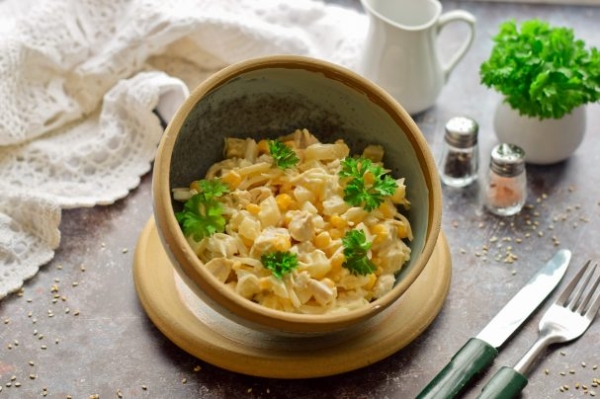 Салат "Парижанка" Салат "Парижанка"