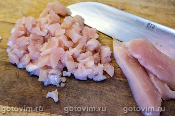 Куриные рубленые котлеты с молодой капустой