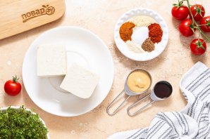 Тофу в аэрогриле Тофу в аэрогриле