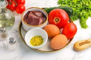 Салат из печени Салат из печени