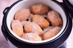 Морковные котлеты на пару Морковные котлеты на пару