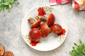 Подосиновики с картошкой