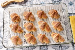 Рогалики с корицей и орехами Рогалики с корицей и орехами