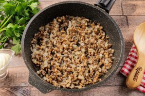 Фаршированные грибы в аэрогриле