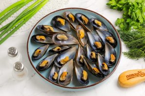 Мидии в аэрогриле Мидии в аэрогриле