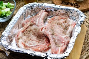 Отбивные из свинины с перцем Отбивные из свинины с перцем