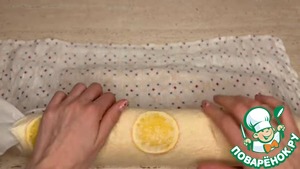 Апельсиновый рулет с апельсиновым кремом Апельсиновый рулет с апельсиновым кремом