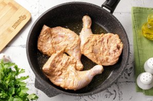 Жареные куриные ножки Жареные куриные ножки