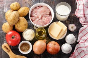 "Мясо по-французски" из куриного фарша