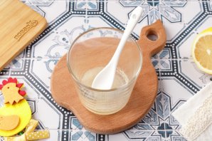 Глазурь для кулича нелипкая