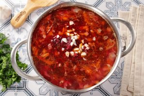 Борщ с картофелем Борщ с картофелем