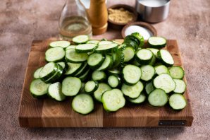 Огурцы в горчичной заливке Огурцы в горчичной заливке