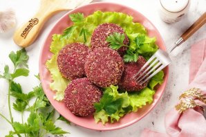 Котлеты свекольные постные