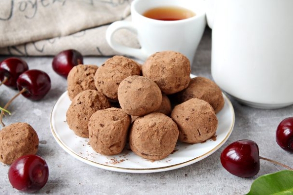 Трюфели с вишней Трюфели с вишней