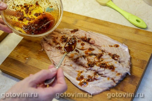 Скумбрия в средиземноморском маринаде, запеченная в духовке Скумбрия в средиземноморском маринаде, запеченная в духовке